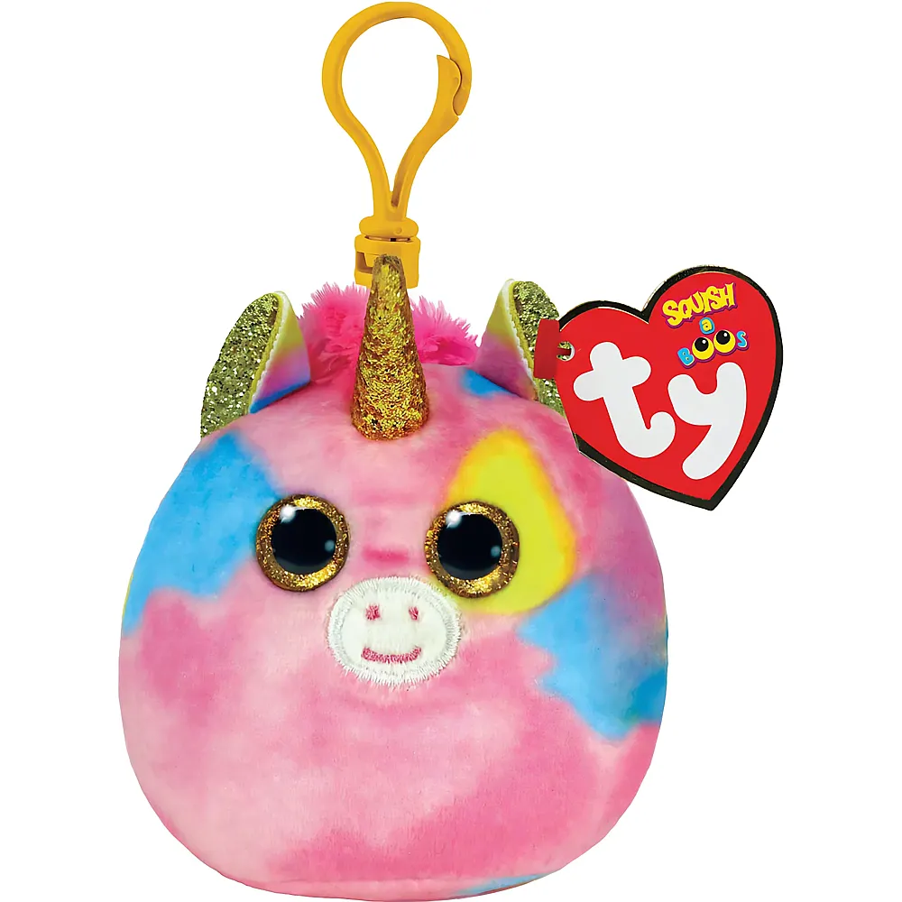 Ty Beanie Clips Anh�nger Fantasia das Einhorn - 10 cm - Accessoires