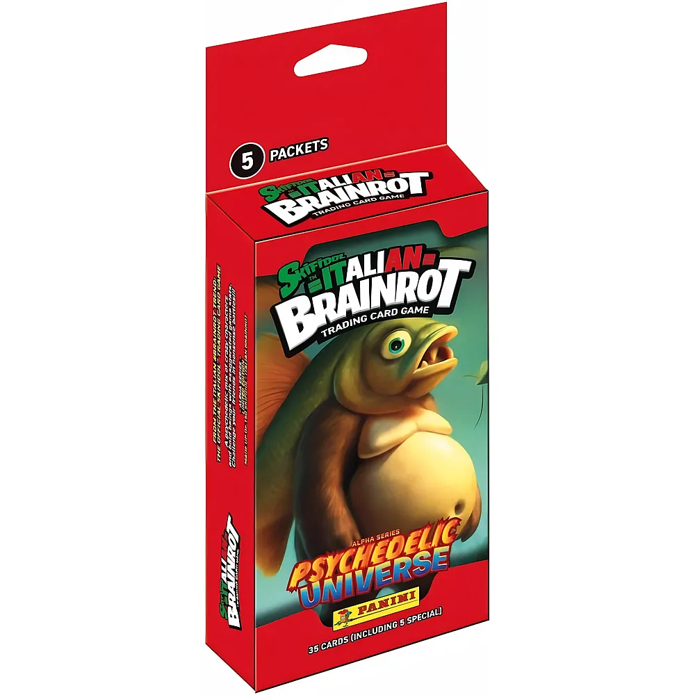 Panini Italian Brinrot Trading Cards Game Blister mit 5 H�llen - Suche