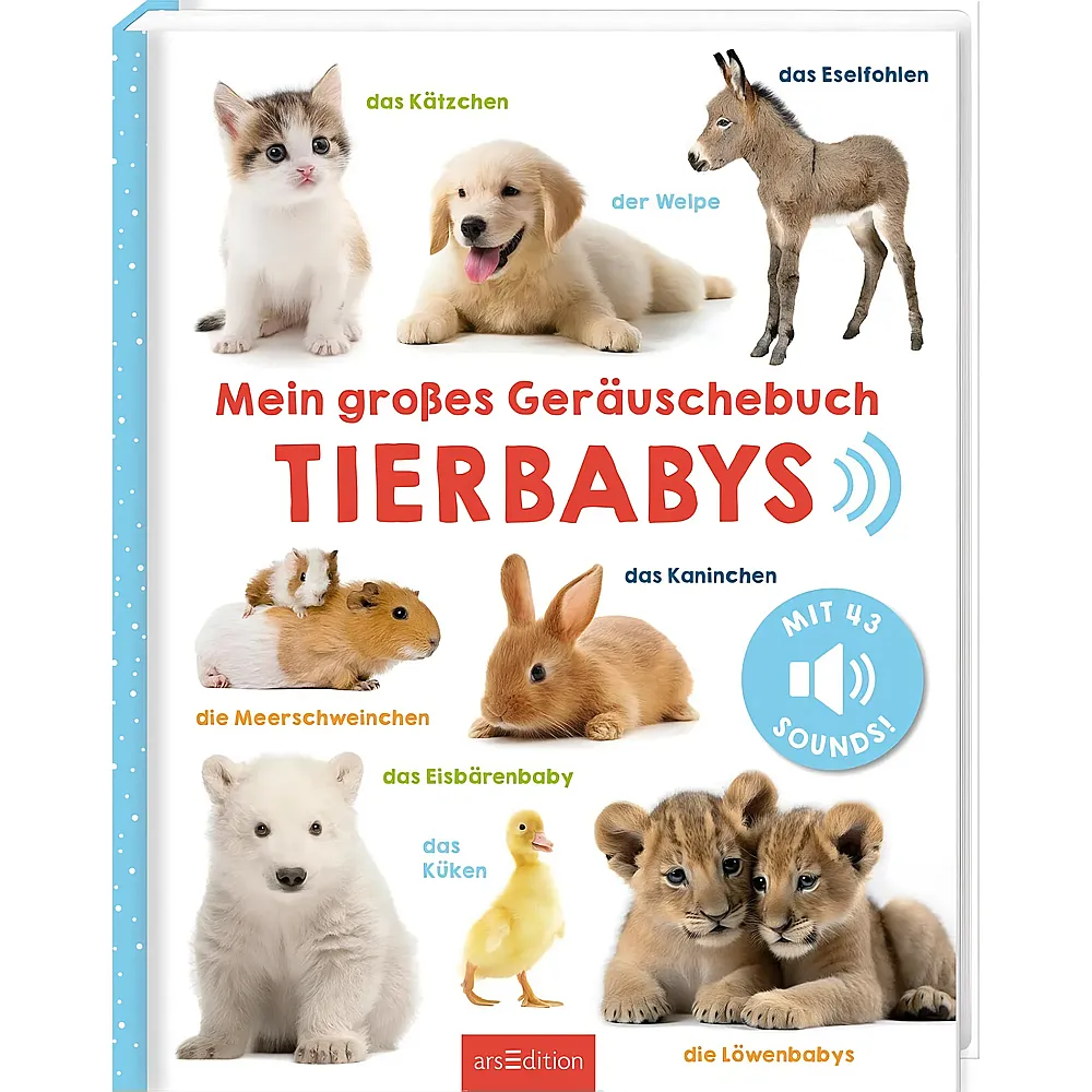 ars Edition Mein grosses Ger�uschebuch  Tierbabys