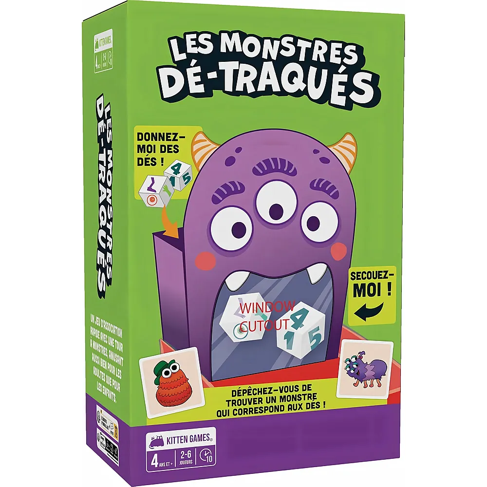 Exploding Kittens Les Monstres De-traques - Franais