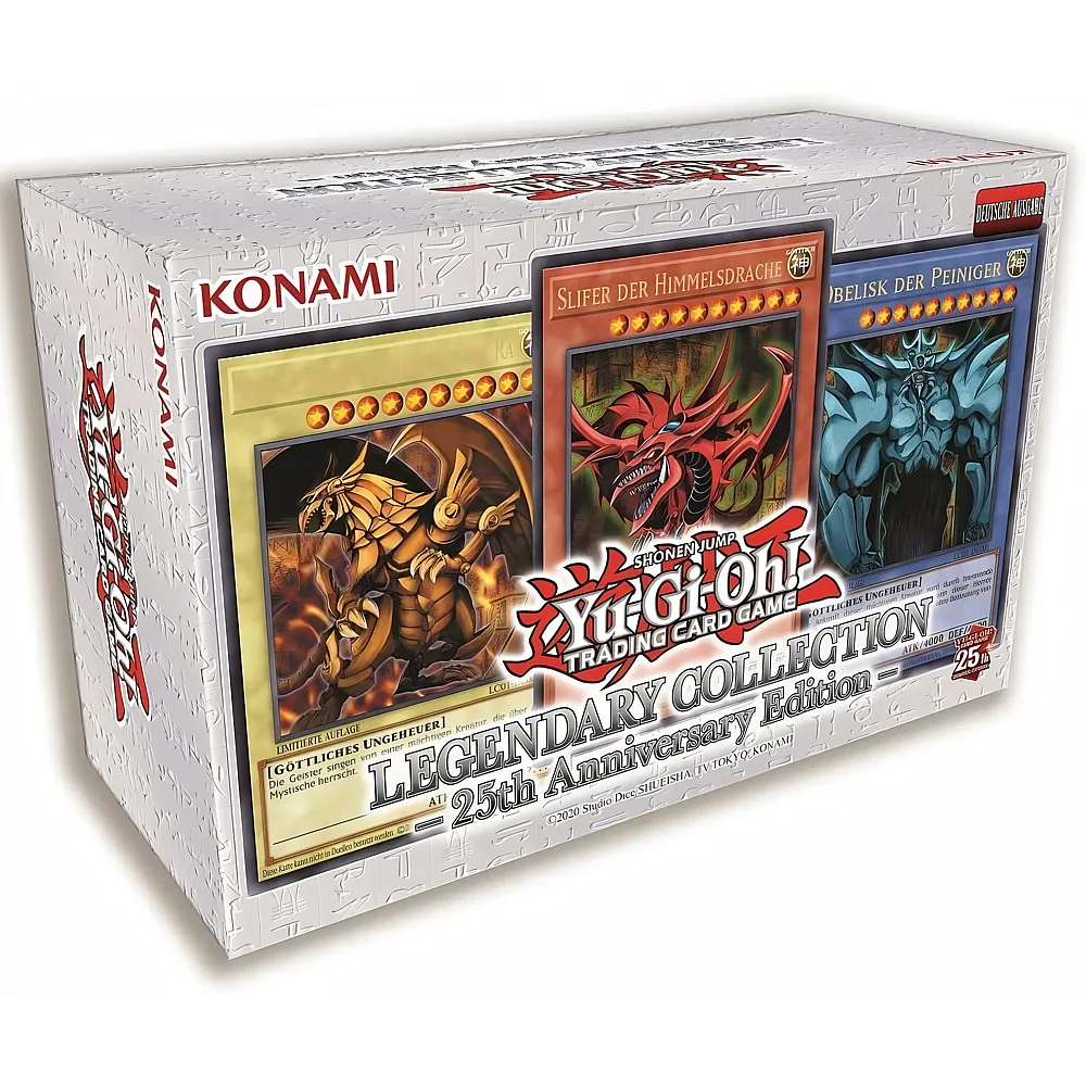 meinspielzeug - Konami Yu-Gi-Oh Legendary Collection 25th Anniversary - Deutsch | Sammelkarten