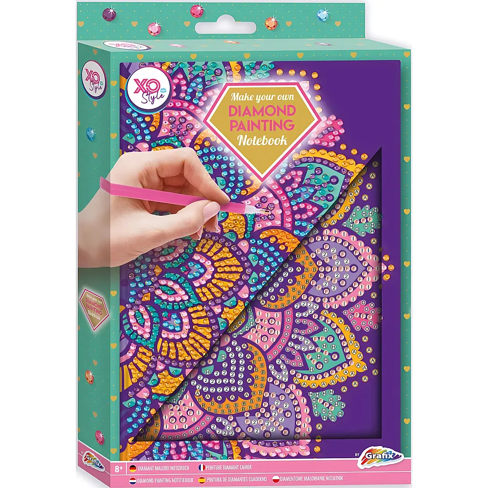 Grafix Diamond Painting Erstellen Sie Ihr eigenes Notizbuch 2