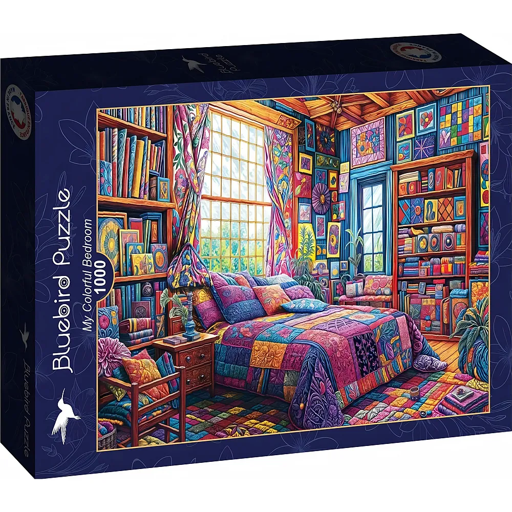 Bluebird Puzzle Puzzle 1000 Teile Mein Buntes Zimmer