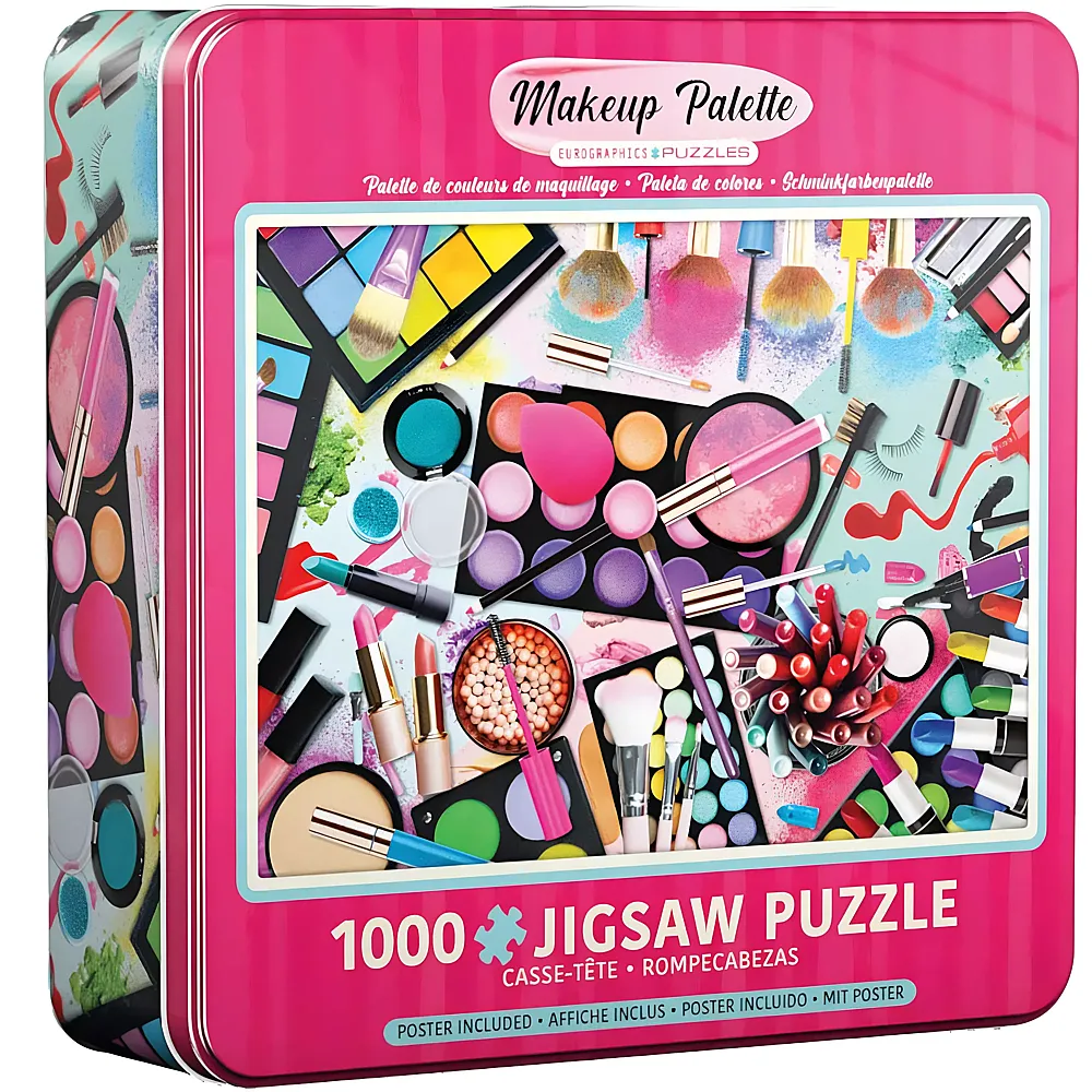 Eurographics Puzzle Makeup Palette - 1000 Teile