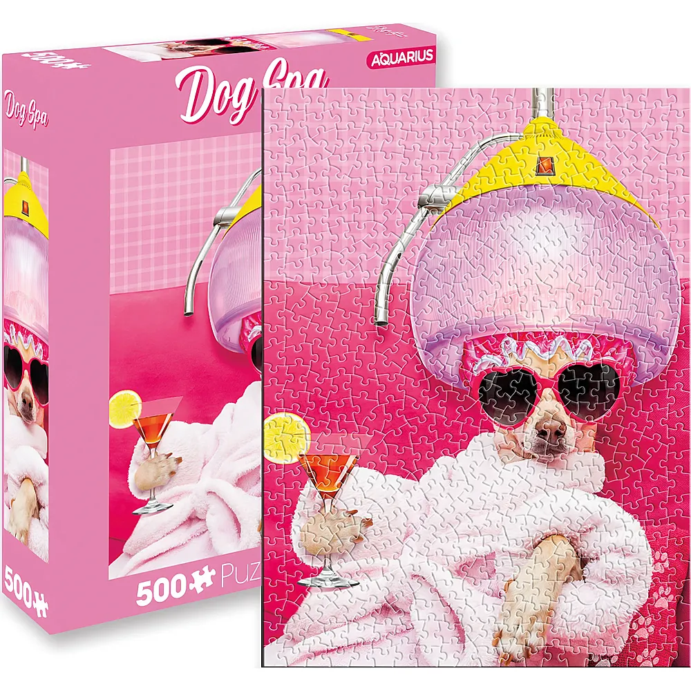 Aquarius Puzzle Dog Spa - 500 Teile - Puzzle 500 Teile