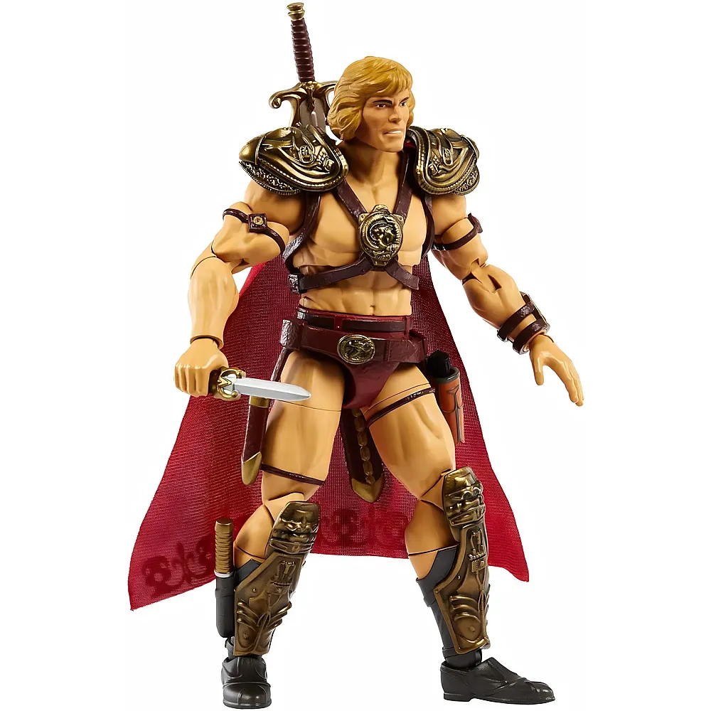 Mattel Masters of the Universe He-Man mit 30 beweglichen Gelenken - 18 cm