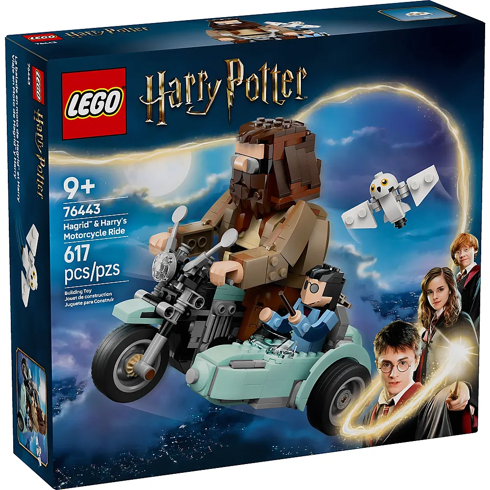 LEGO Harry Potter Hagrids und Harrys Motorradtour 76443