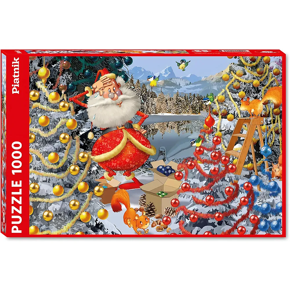 Piatnik Puzzle Franois Ruyer Christbaumschmuck 1000Teile