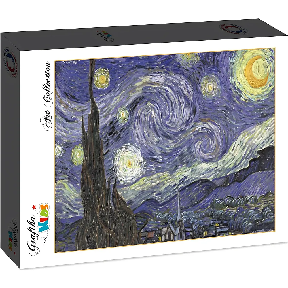 Grafika Puzzle Art Collection Grafika Kids Sternennacht, Vincent van Gogh 1889 - 24 Teile
