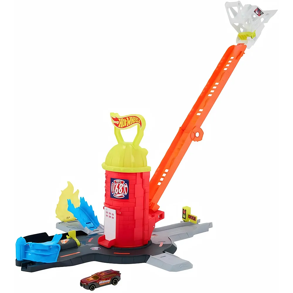 Hot Wheels City Super Feuerwehrwache - 1:64
