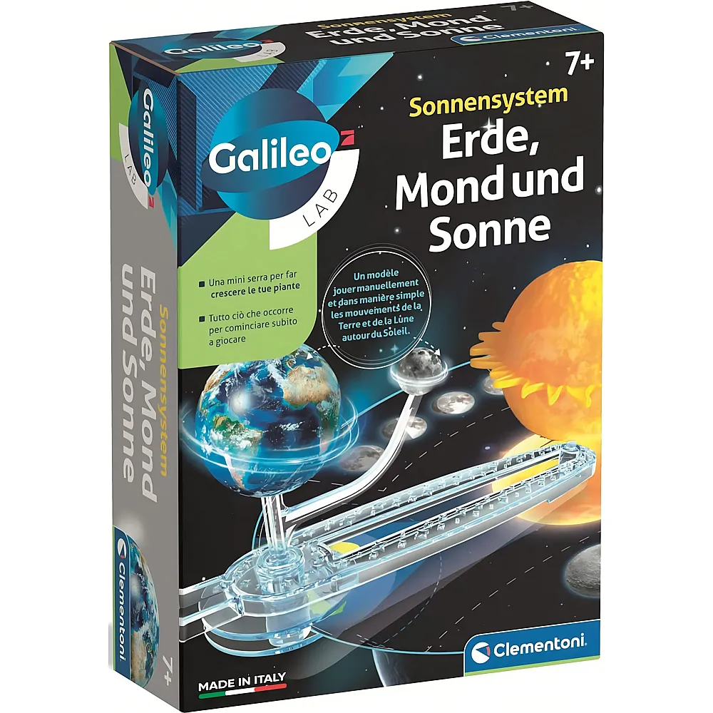 Clementoni Galileo Sonnensystem - Erde, Mond und Sonne