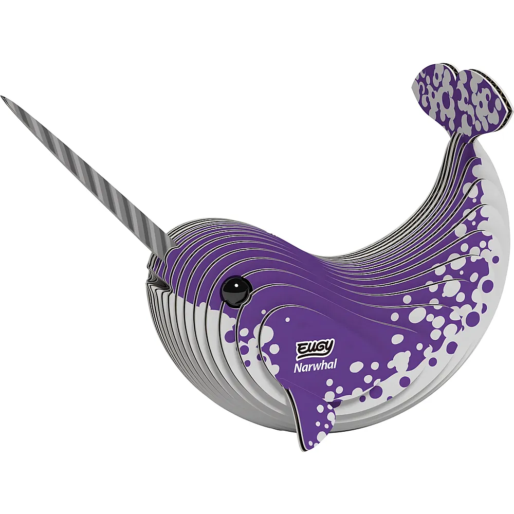 Eugy 3D Bastelset Narwal