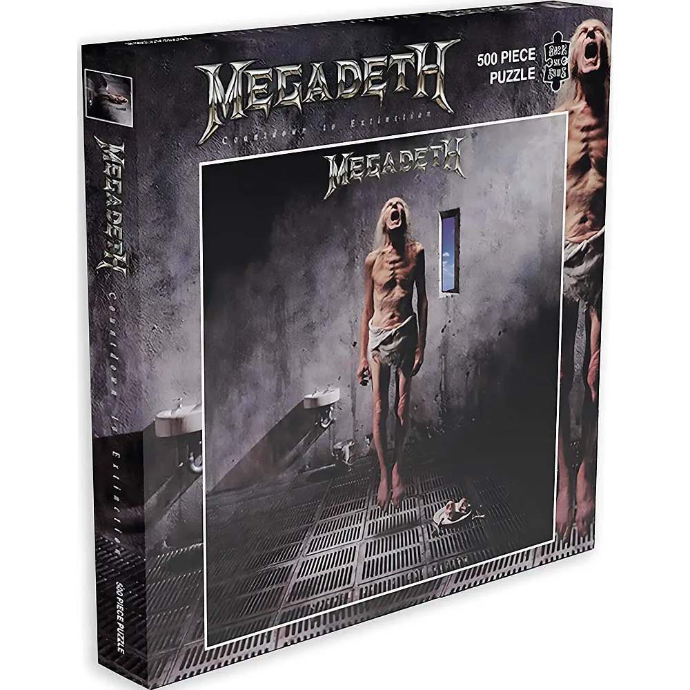 Rock Saws Puzzle Megadeth - Countdown To Extinction 500Teile