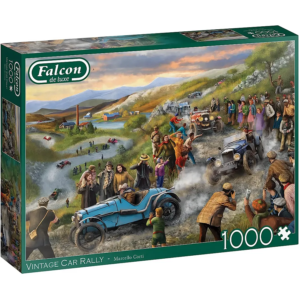 Falcon Puzzle Vintage Car Rally 1000Teile