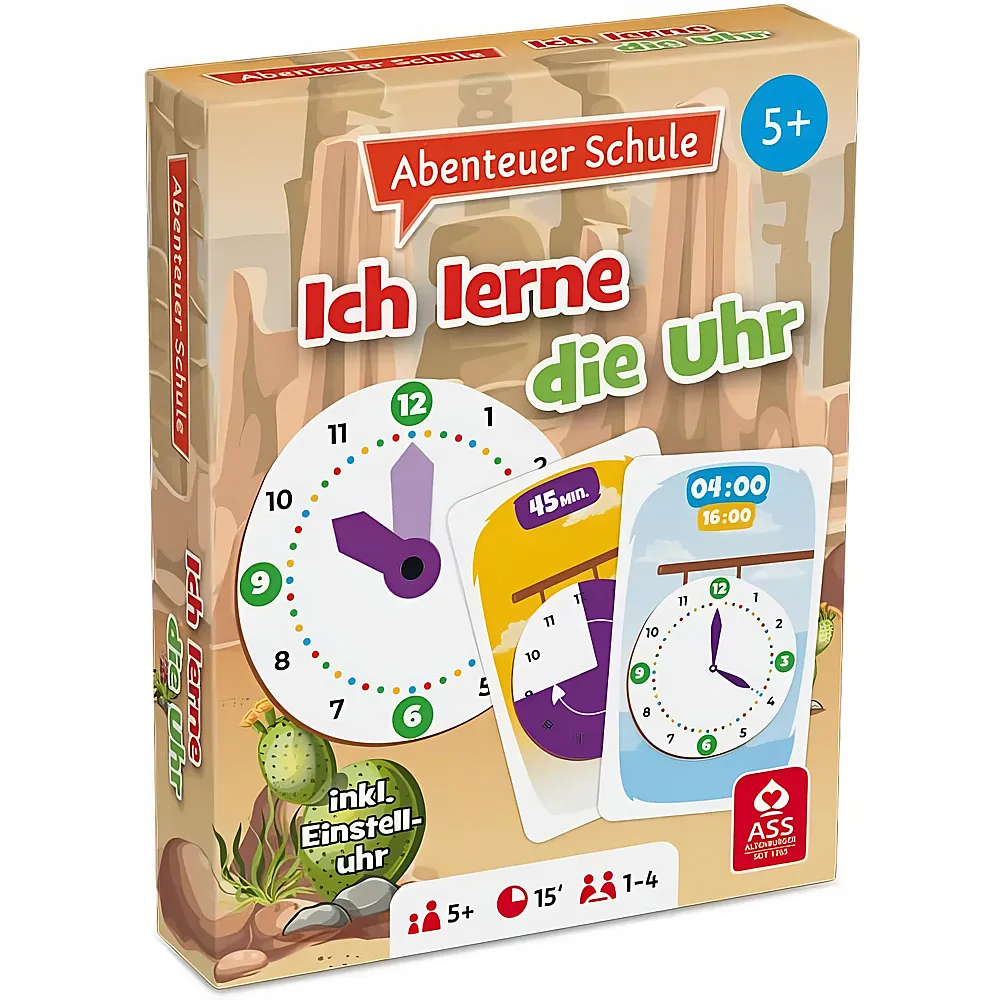 ASS Altenburger Abenteuer Schule Ich lerne die Uhr