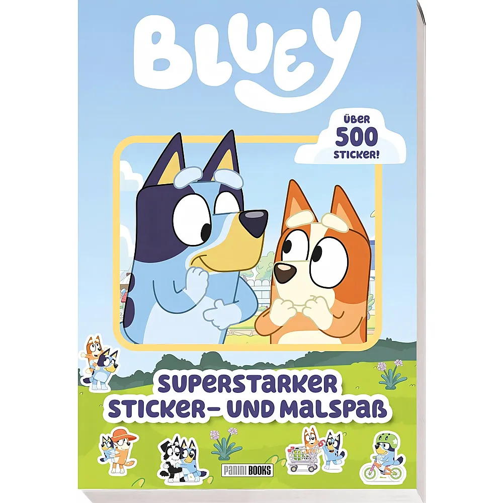 Panini Bluey: Superstarker Sticker- und Malspa