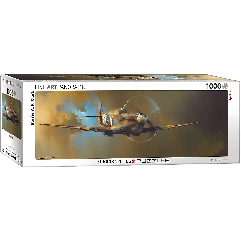 Eurographics Puzzle Panorama Spitfire by Barrie A.F. Clark - 1000 Teile