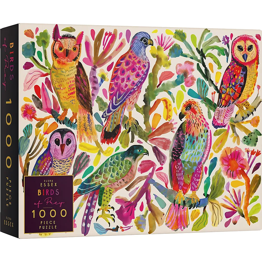 Elena Essex Puzzle Christmas Cornucopia, Uccelli da preda - 1000 pezzi - Puzzle 1000 pezzi