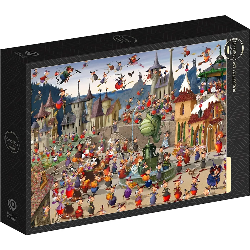 Grafika Puzzle Art Collection Franois Ruyer Le Rendez-vous des Sorci�res - 1500 Teile
