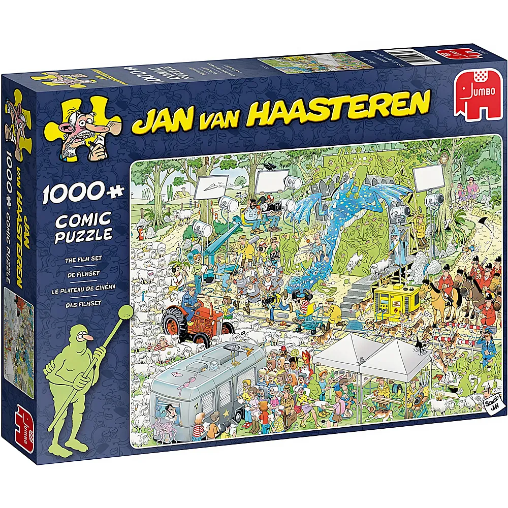 Jumbo Puzzle Jan van Haasteren Das TV-Studio 1000Teile