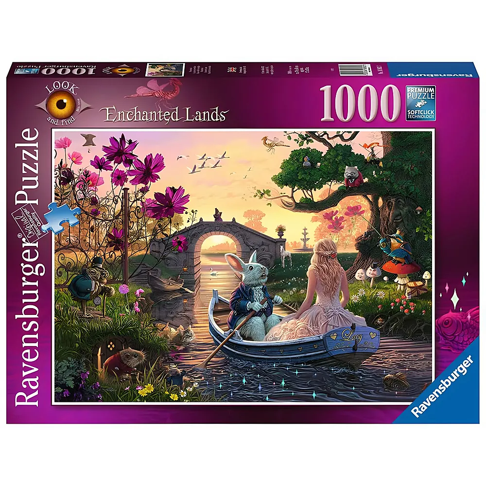 Ravensburger Puzzle Alice im Wunderland 1000Teile