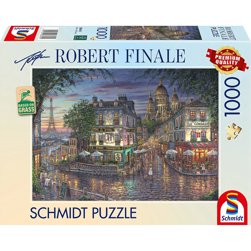 Schmidt Puzzle Robert Finale Mont Matre 1000Teile