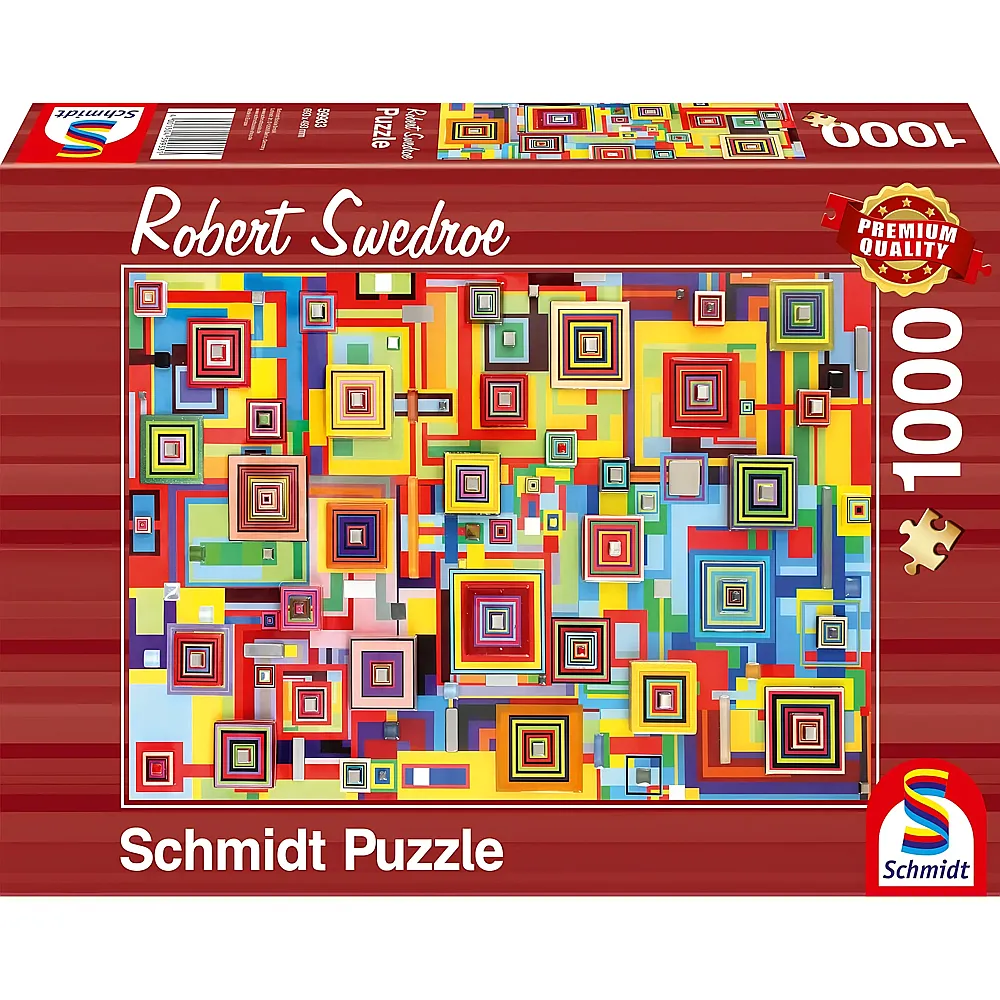 Schmidt Puzzle Robert Swedroe Cyber Intervention 1000Teile
