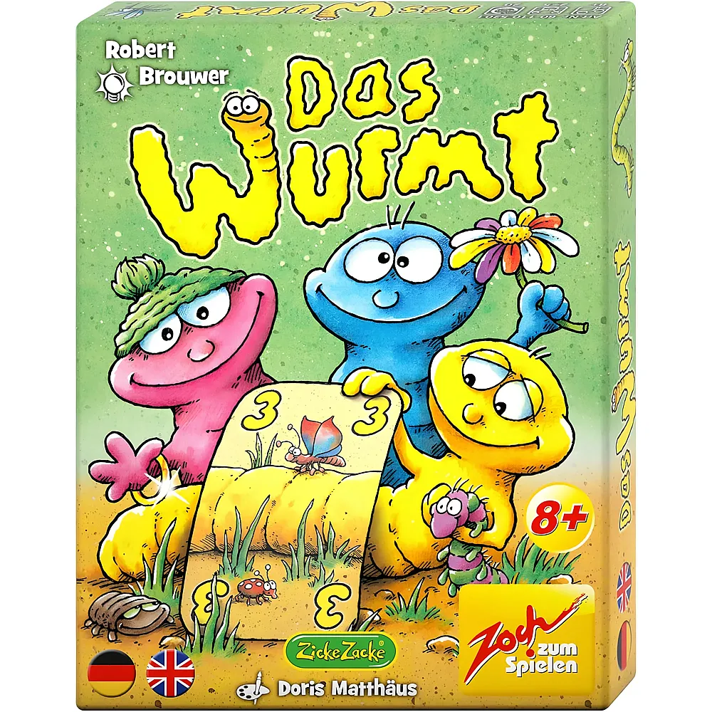 Zoch Games Das wurmt  lustiges Wurm-Anlegespiel