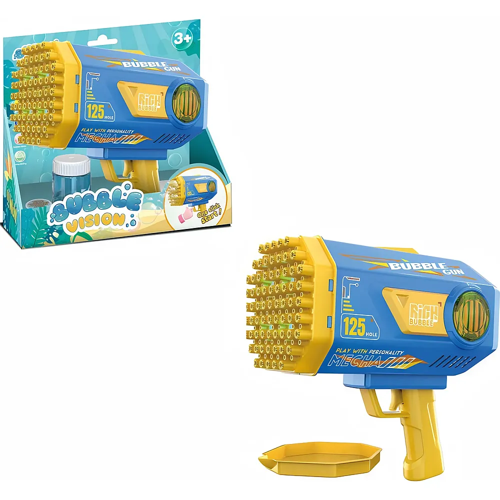 Sombo Seifenblasen Blaster blau Alter 6+, 24x13.5x23.5cm - Suche