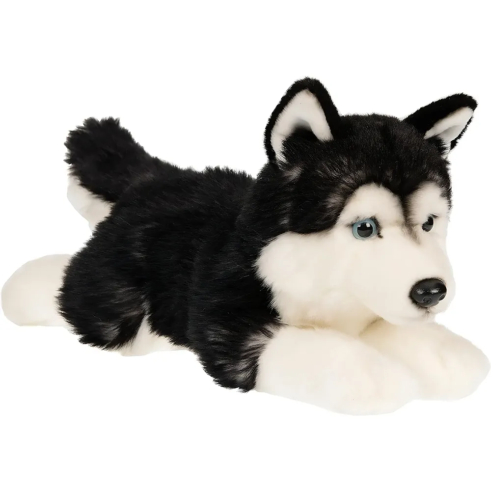 meinspielzeug - Unitoys Husky liegend - 41 cm | Hunde Pl�sch