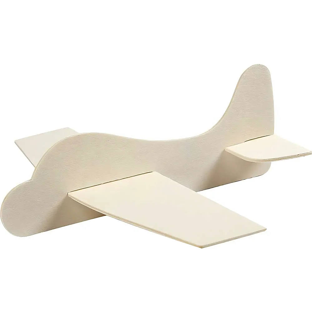 Creativ Company 20er Set Holzflugzeuge selbst dekorieren