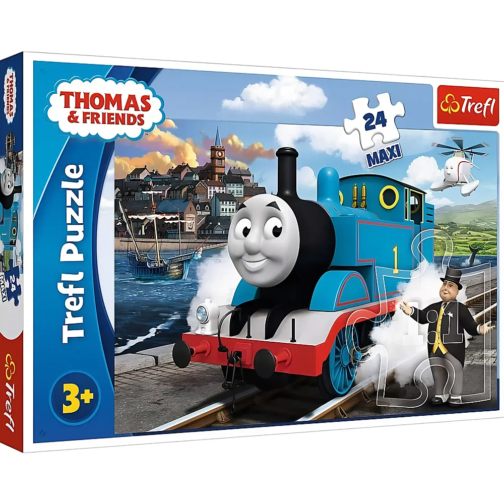 meinspielzeug - Trefl Puzzle Ein fröhlicher Tag 24Teile Thomas und ...