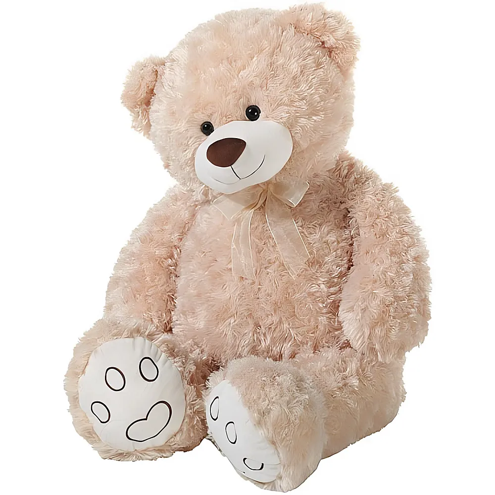 meinspielzeug - Heunec Friends4Ever B�r aus Curlypl�sch blond - 100 cm | B�ren Pl�sch