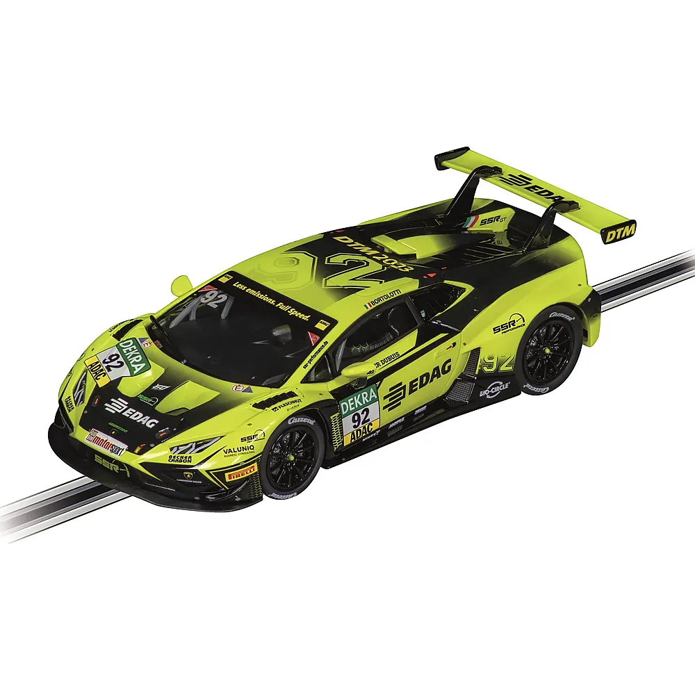 meinspielzeug - Carrera Digital 132 Lamborghini Huracn GT3 Evo M.Bortolotti, No.92 DTM 2023 | Rennbahn Fahrzeuge