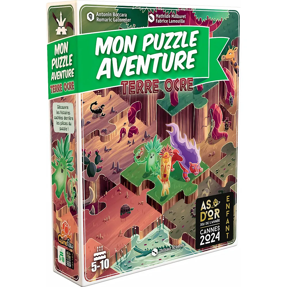 Gameflow Mon Puzzle Aventure Terre Ocre - Franais