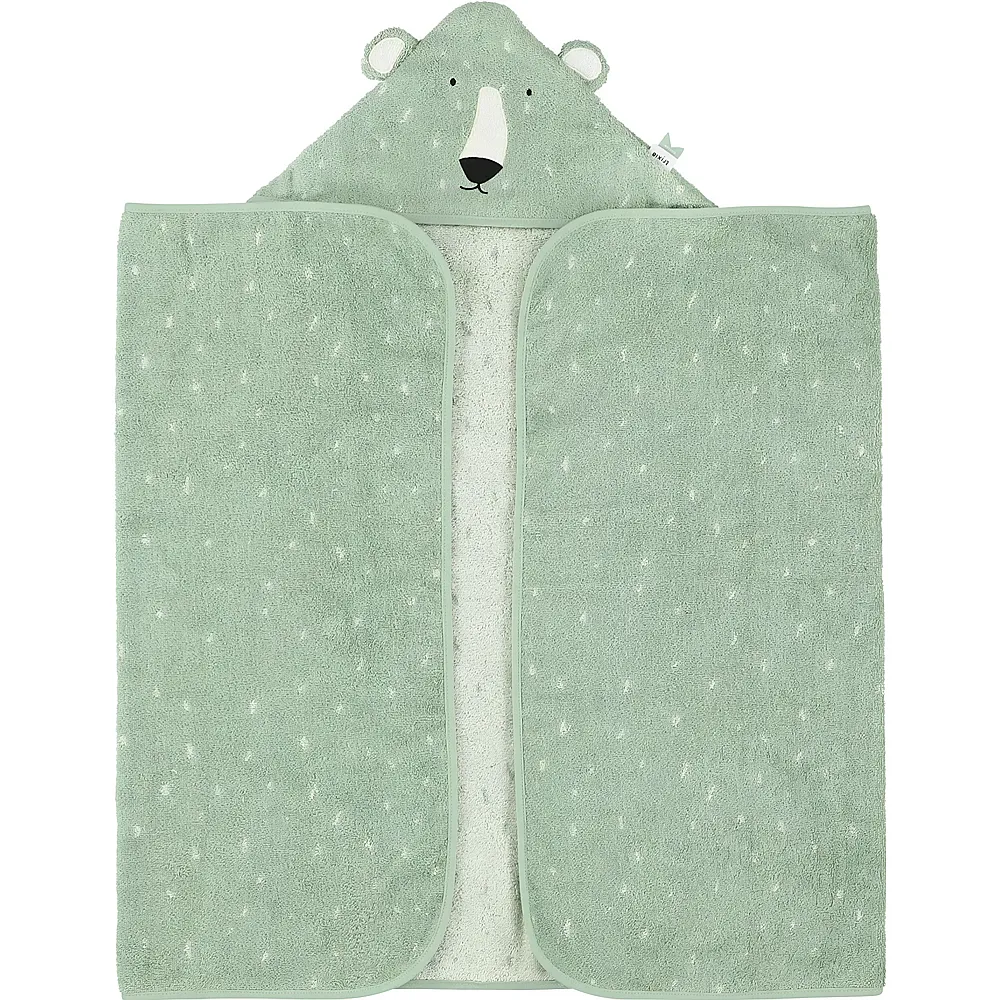 meinspielzeug - Trixie Mr. Eisb�r Kapuzenbadetuch 70x130cm | Badespielzeug