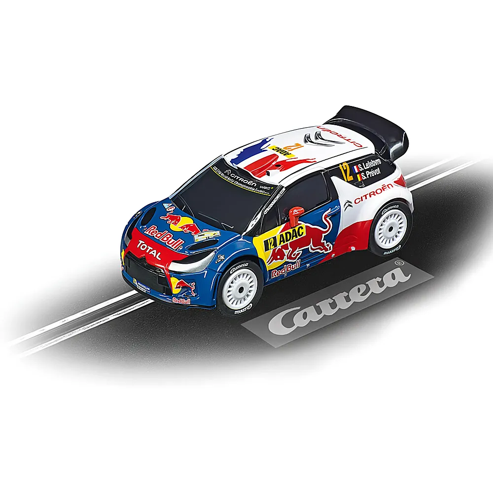 Carrera Go Citroen DS3 WRC, St. Lefebvre | Rennbahn Fahrzeuge