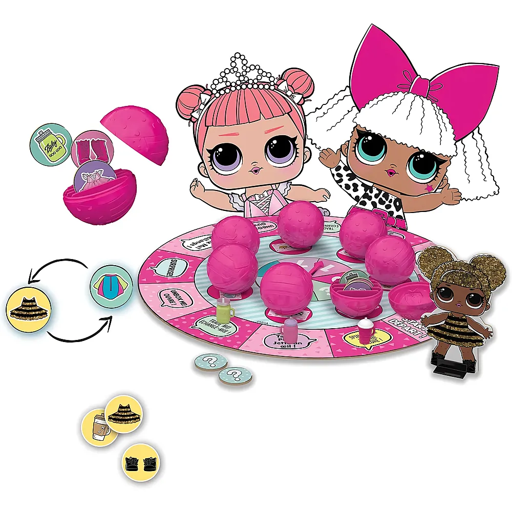 Spin Master Games L.O.L. Surprise LOL Surprise Spiel, Kinderspiel, L.O.L. Surprise