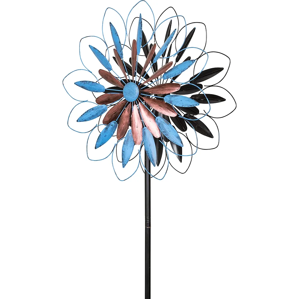 HQ Invento Windspiel Wind Spinner Infinity Spin Duett Metall,  56 cm, H�he