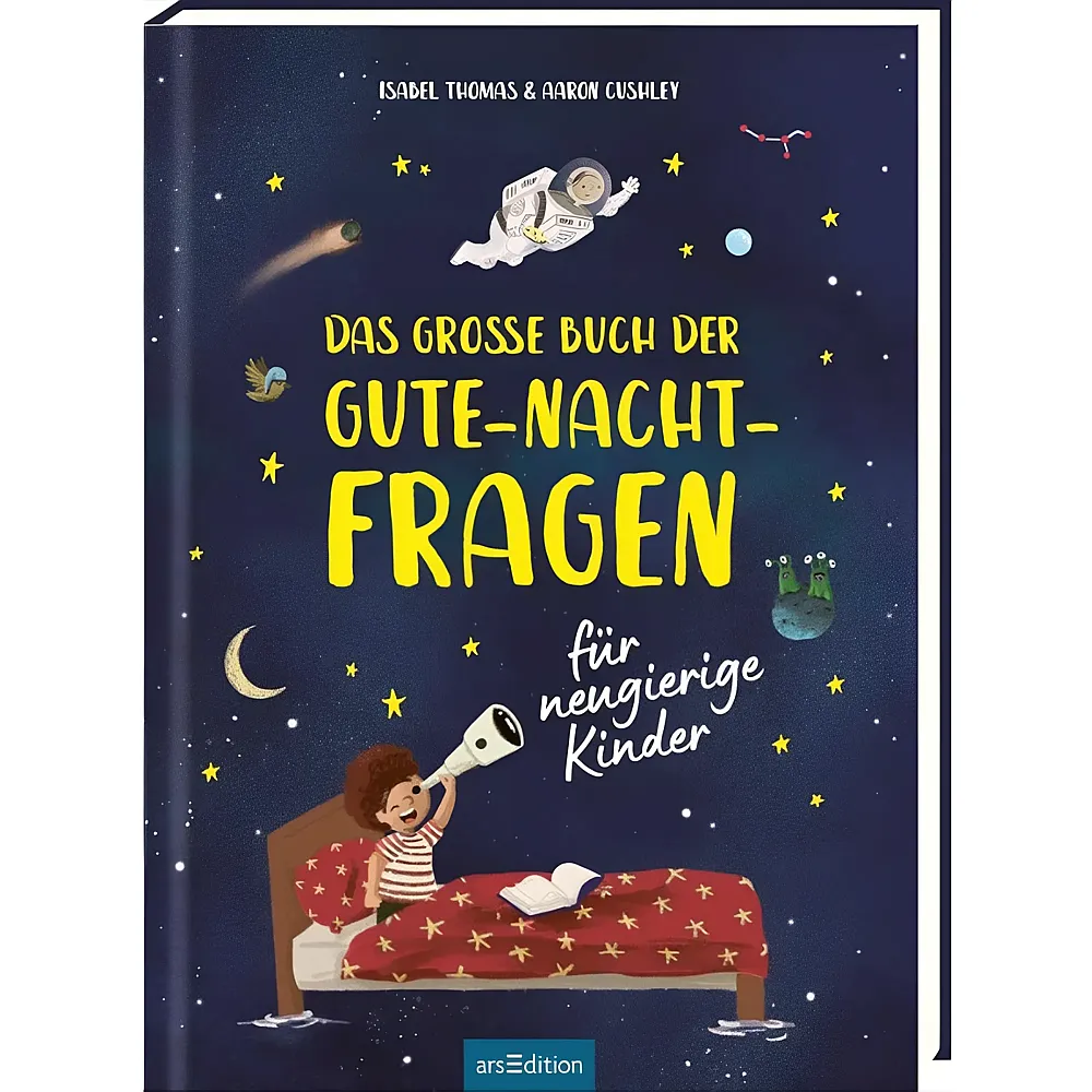 ars Edition Grosse Buch der Gute-Nacht-Fragen