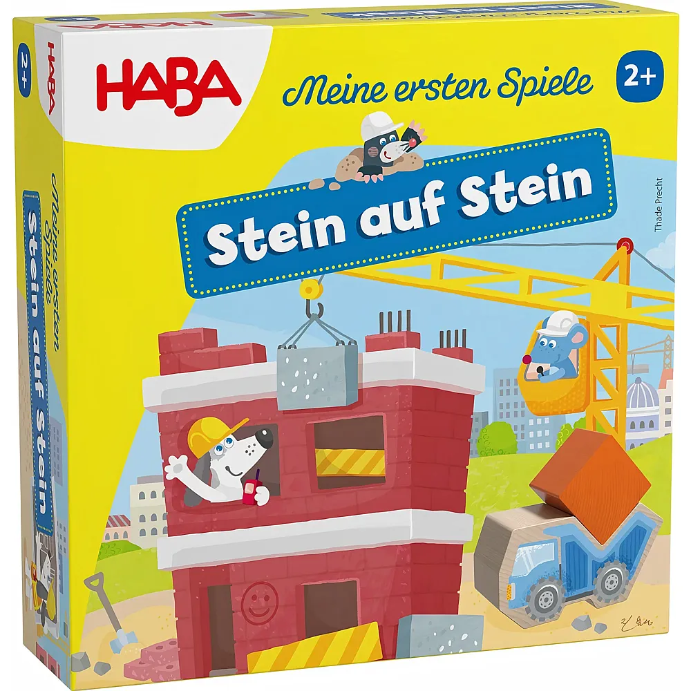 HABA Meine ersten Spiele Stein auf Stein - Deutsch