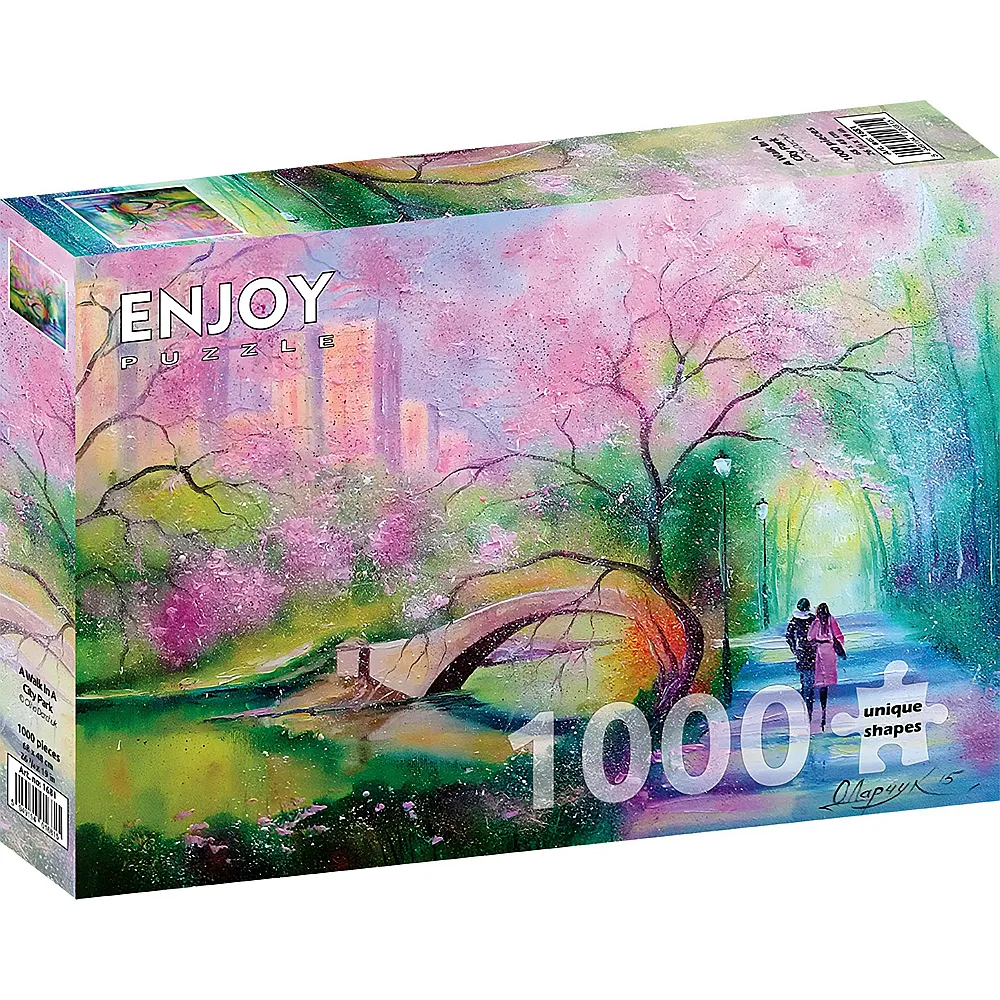 Enjoy Puzzle Spaziergang im Stadtpark - 1000 Teile