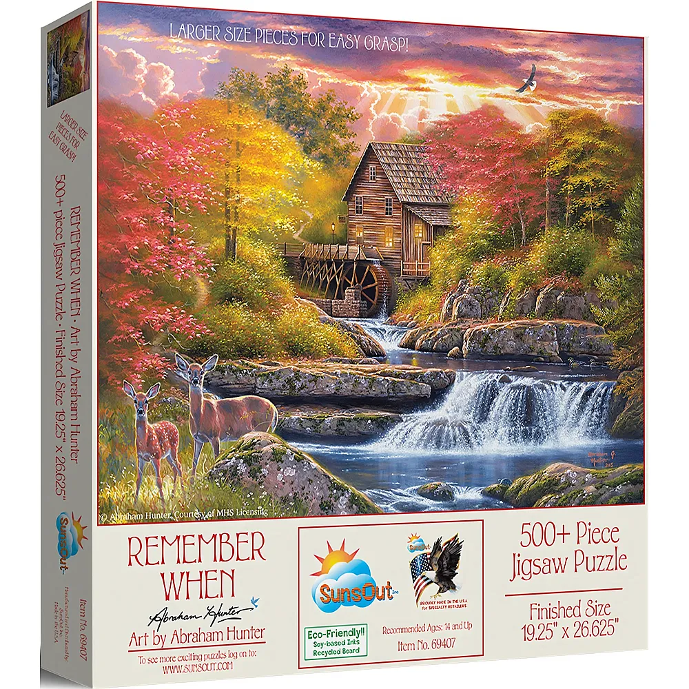 SunsOut Puzzle Abraham Hunter Erinnerst Du Dich - 500 Teile