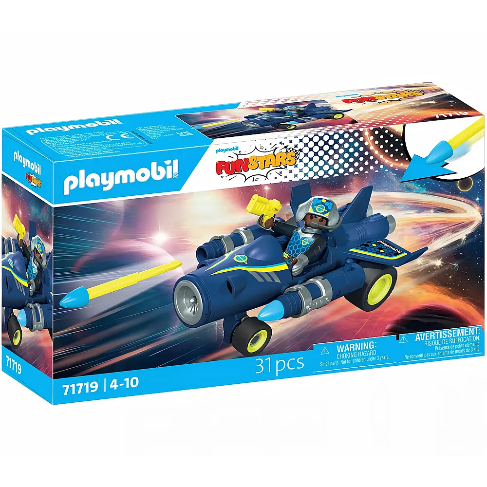 PLAYMOBIL Fun Stars Rasender Space-Jet 71719