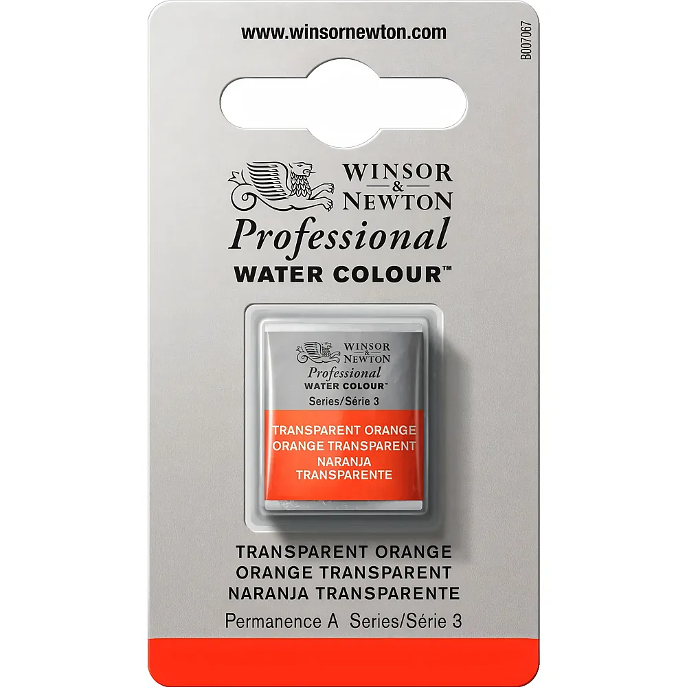 meinspielzeug - Winsor & Newton W&n Prof. Water Colour 1/2 Npfchen Orange Transparent