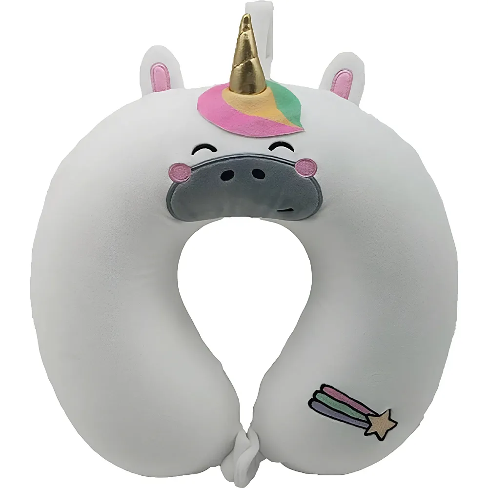 meinspielzeug - Puckator Pl�sch-Reisekissen Einhorn 2 in 1 | Reisen & Unterwegs