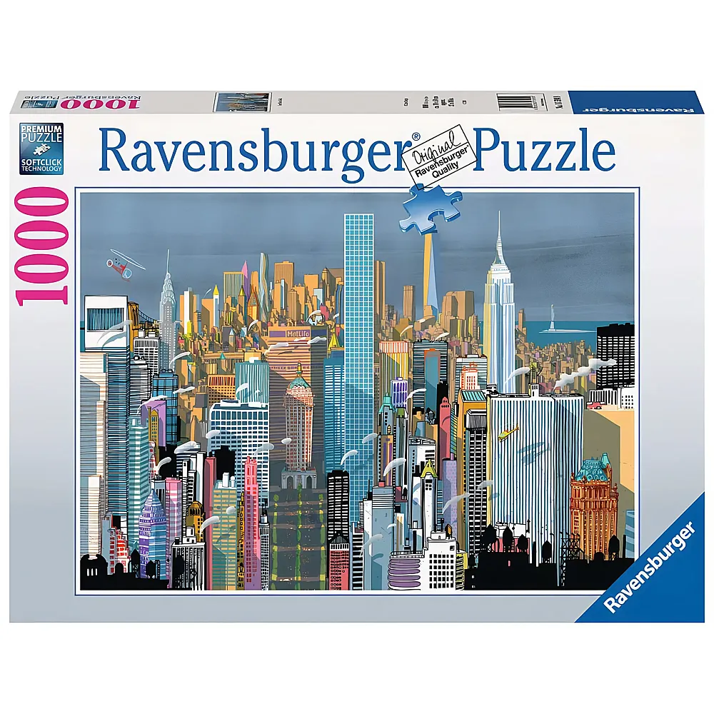 Ravensburger Puzzle I am New York - 1000 Teile