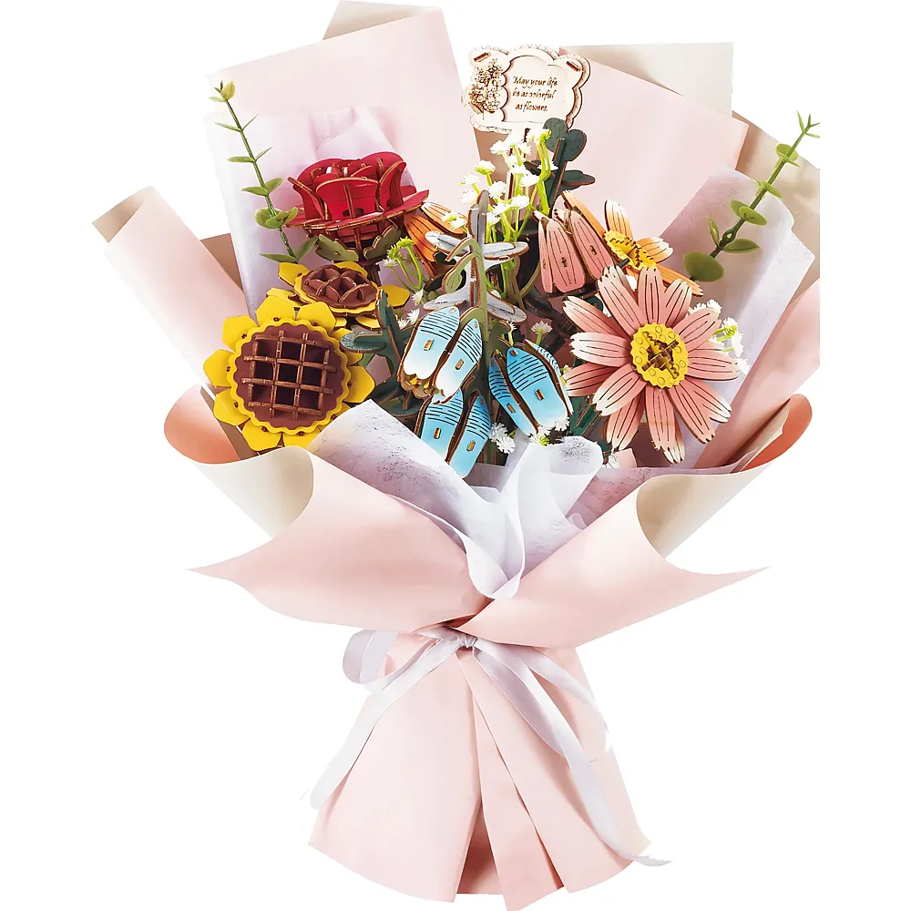 IR Toys 3D Puzzle Bois Gros Bouquet