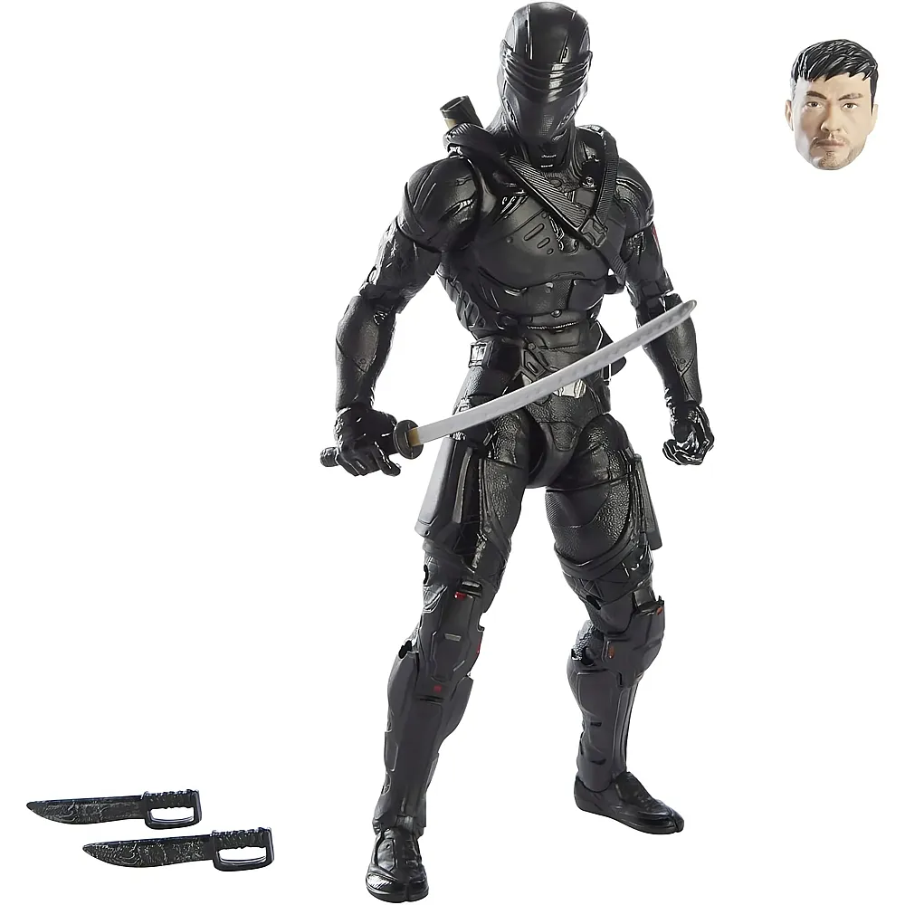 Hasbro G.I. Joe Classified Series Snake Eyes Origins Snake Eyes Figur 16, Premium 15 cm groes Spielzeug mit spezieller Verpackung Multi