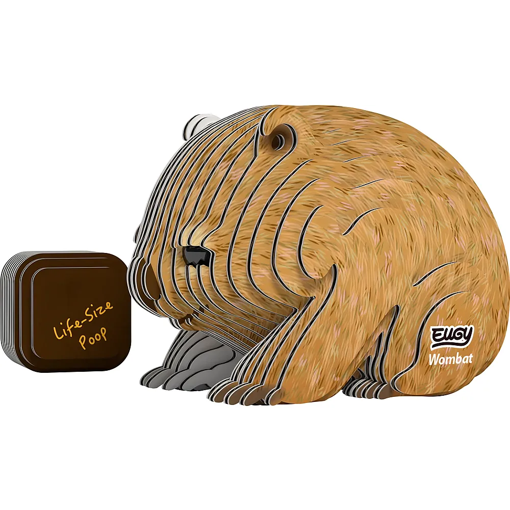 Eugy 3D Bastelset Wombat